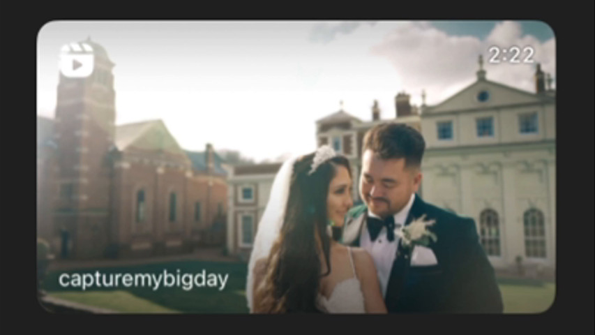A fantasy wedding at Hawkestone Hall