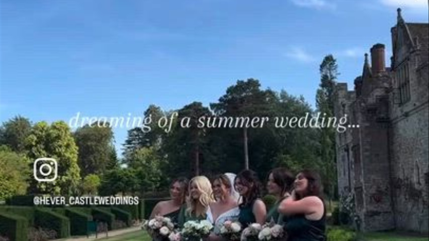 Dreaming of a summer wedding 