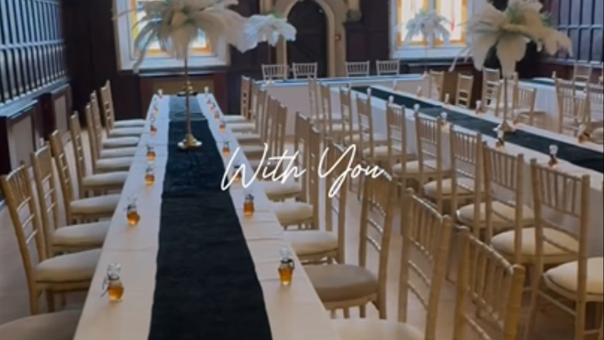 Carly & Phil’s Great Gatsby Decor 