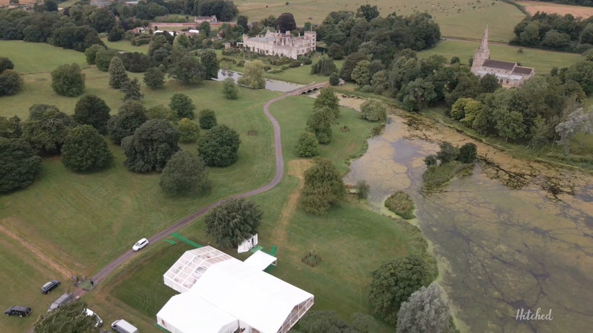 Deenepark Lakeside Wedding by Fews Marquees 