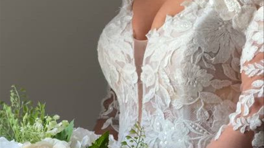 Rebecca’s wedding morning 