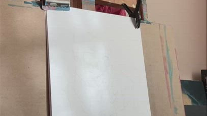 Portrait Charcoal Sketch