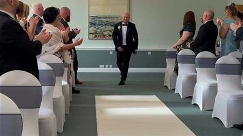 Video share Groom Entrance 