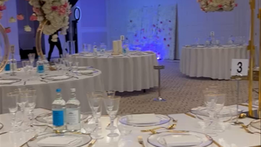 Reception decor 