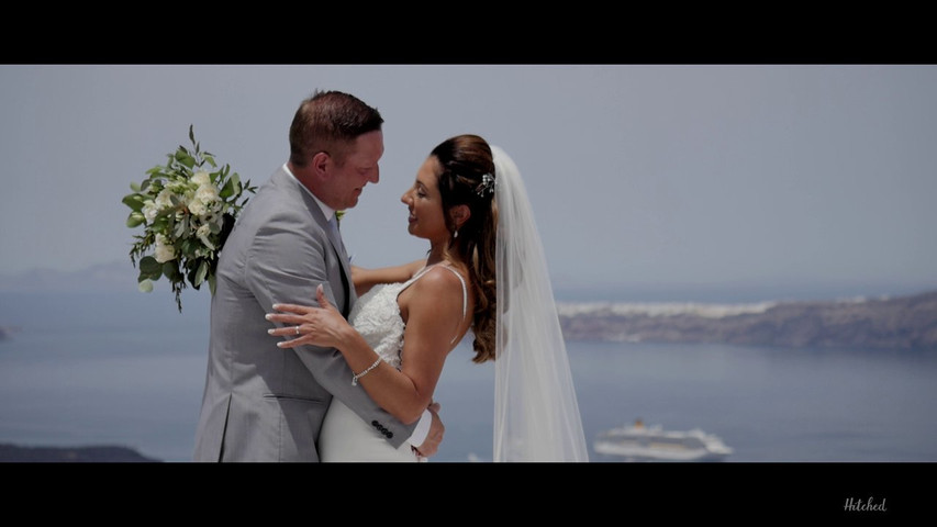 Santorini Gem wedding