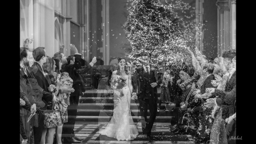 Winter Wedding at Stanbrook Abbey Worcestershire Venue