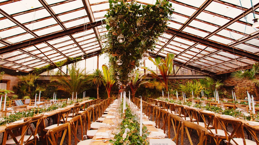 WEDDING BREAKFAST IN THE GLASS HOUSE, DEC '21