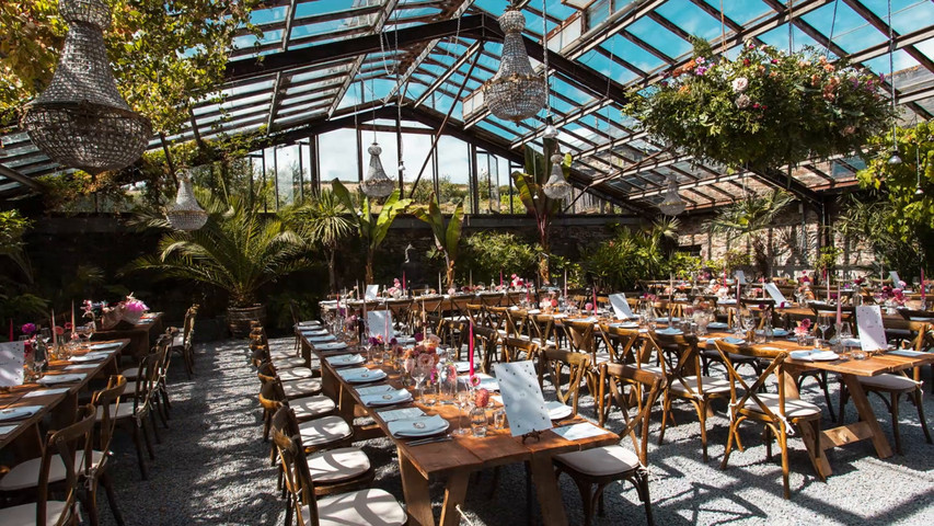 Wedding Breakfast in THE GLASS HOUSE, AUGUST '22