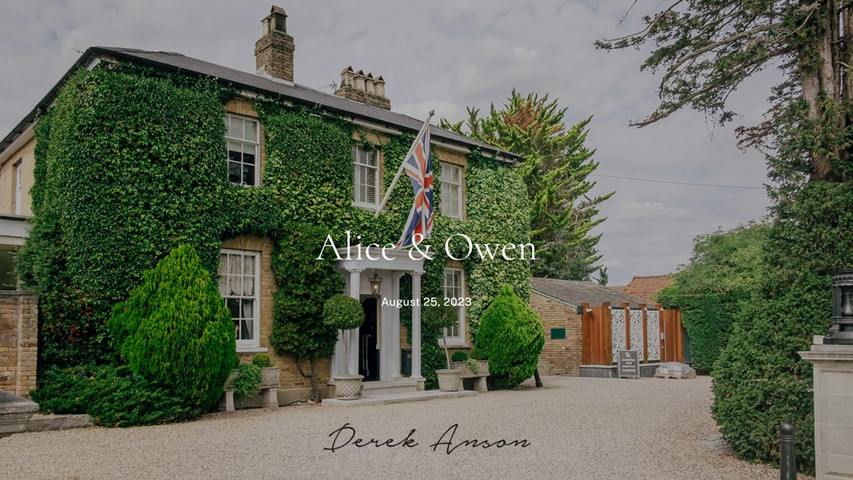 Friern Manor House // Alice & Owen