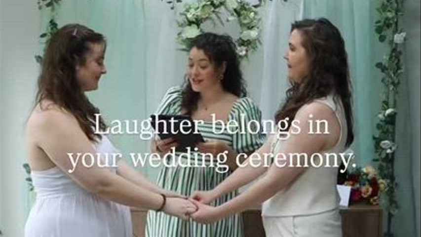 Laughter belongs in your Ceremony 