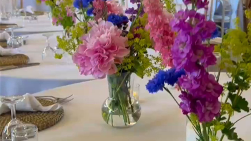 Wedding Breakfast - Country Garden Inspired 