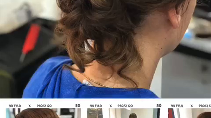 Soft updo