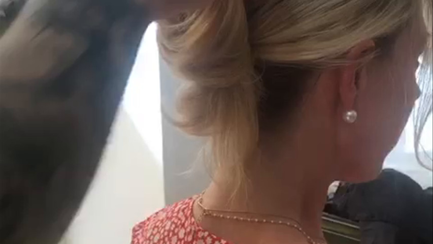 Soft low bun 