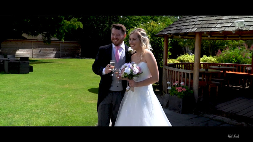 Orsett Hall wedding highlight film of Lianne & Jamie 