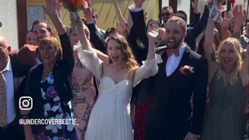 Annie & Calum’s Seaside wedding 