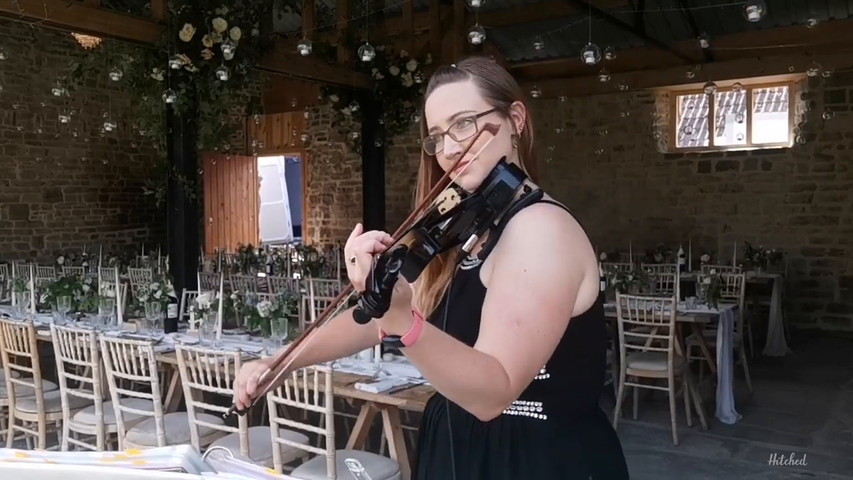 Cant help falling in love elvis presley performed on electric violin by laura seymour