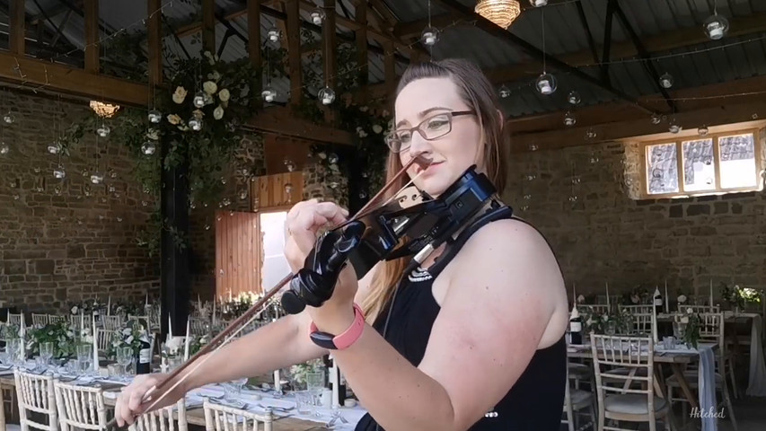 Cant help falling in love elvis presley performed by laura seymour live on electric violin 