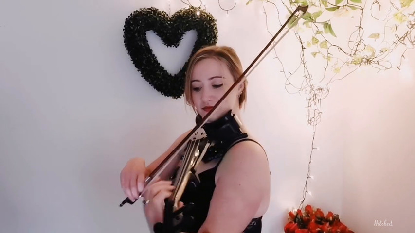 Fly me to the moon frank sinatra performed by laura seymour on electric violin 