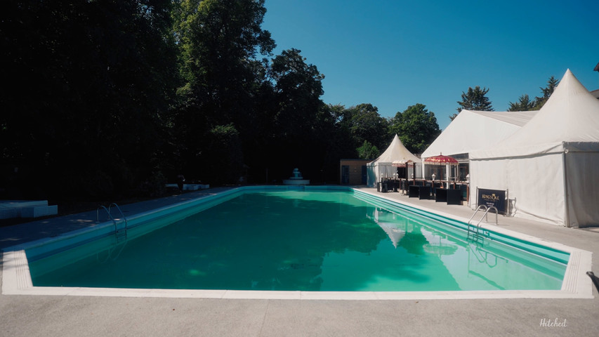 Imagine A Poolside Wedding Reception