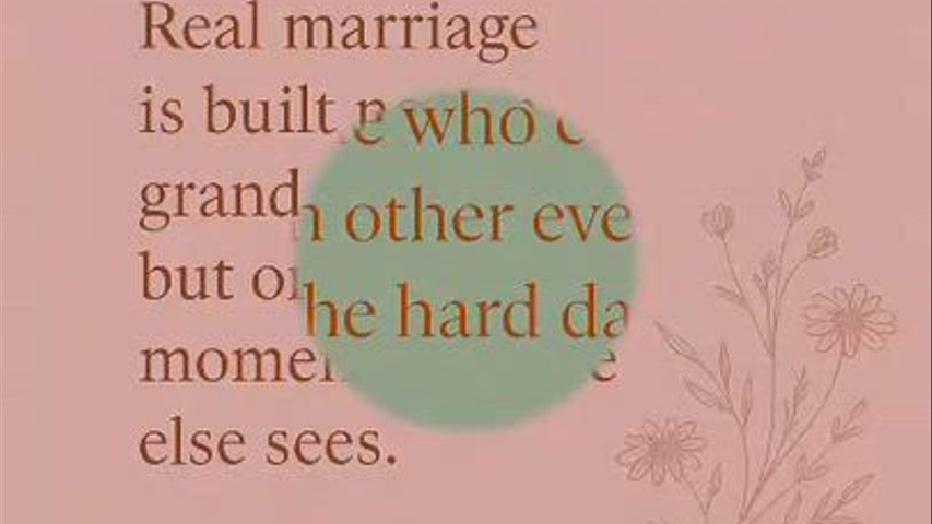 The Meaning of Marriage 