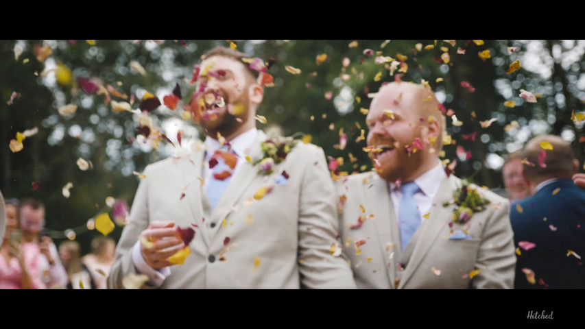 Charlie & Nick's Gay Wedding // Fairlawns Hotel