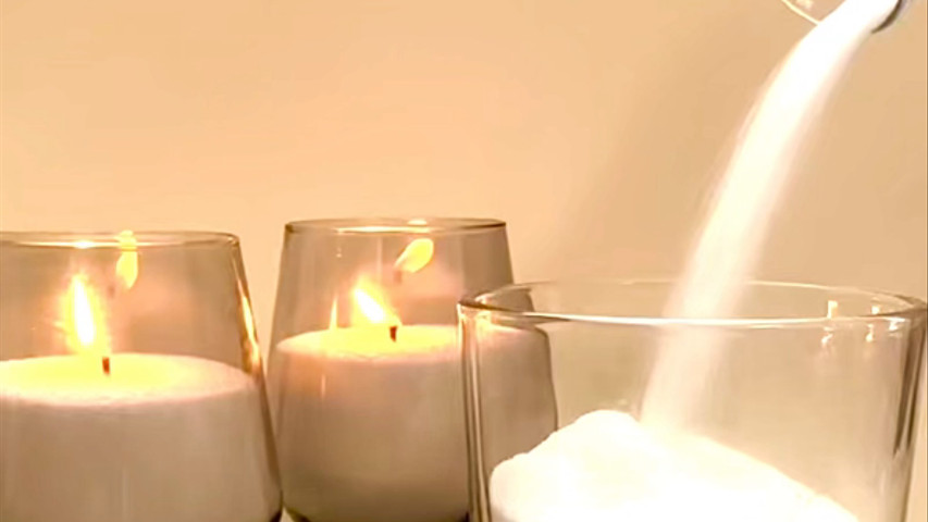 Luxury candle rental