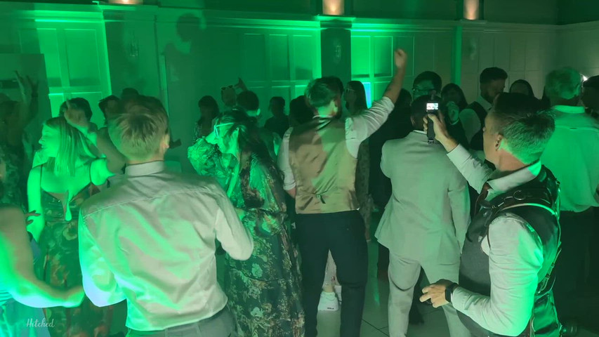 Oli and Tasmin at The Bush Hotel in Farnham