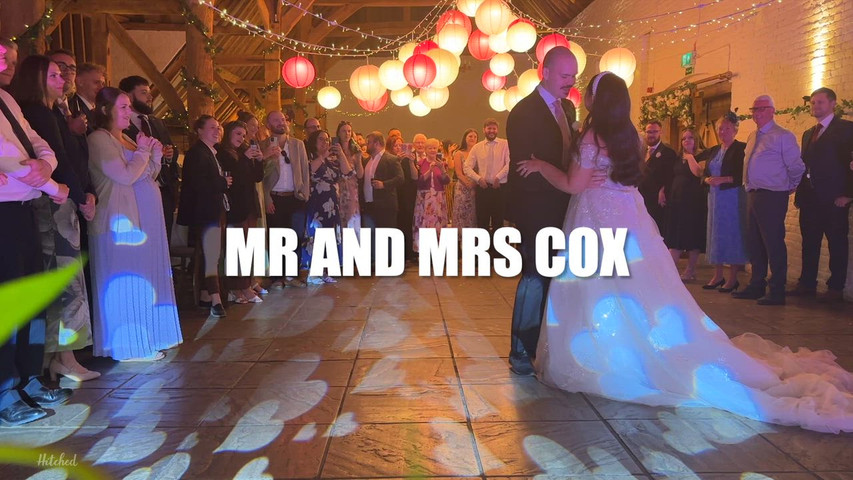 Mr and Mrs Cox at Ufton Court