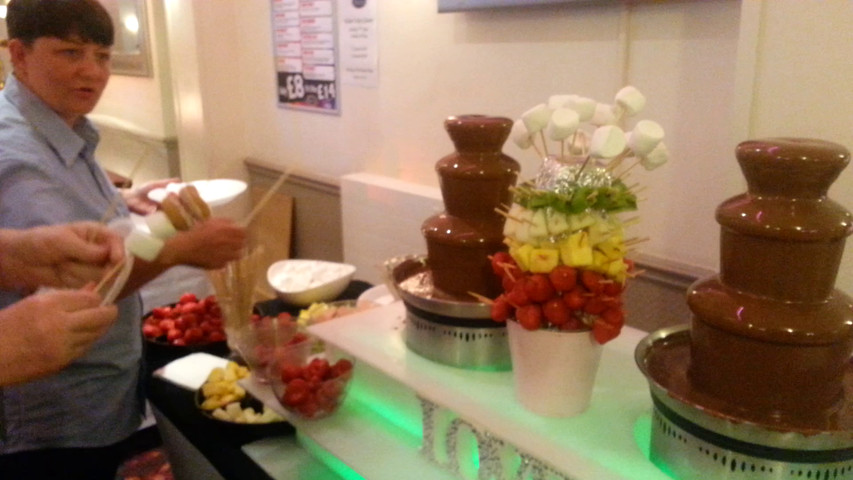 Chocolate fountain 