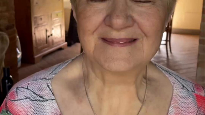 Bride grandmother