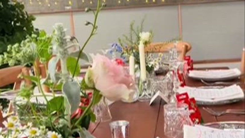 Experience a Green Grove Barns wedding 