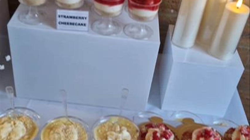 Dessert setup 