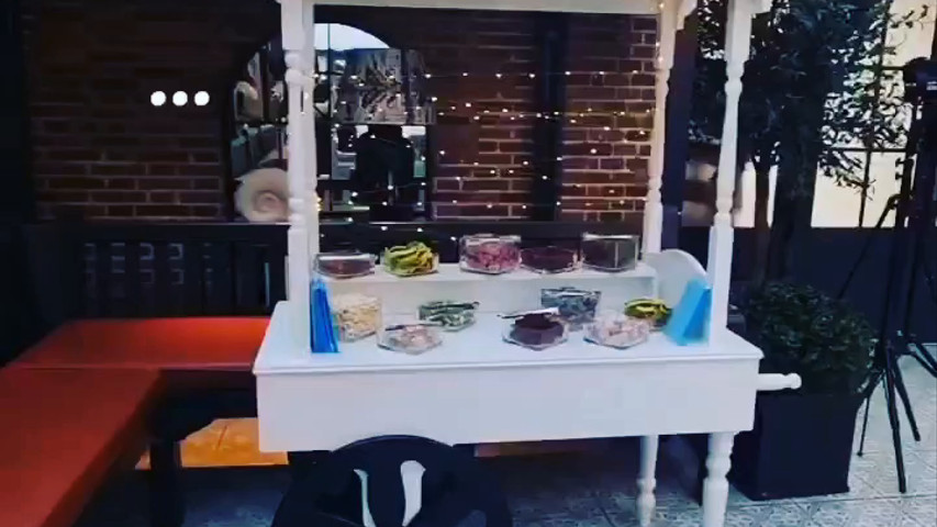 Our beautiful sweet cart
