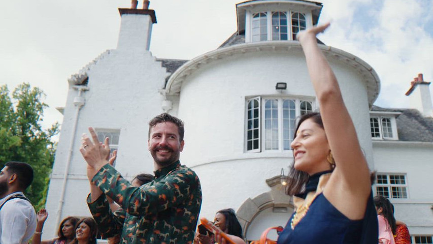 Meera and Ross's wedding, Day 1