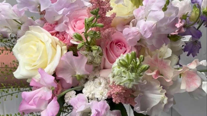 A Beautiful Bridal Bouquet 