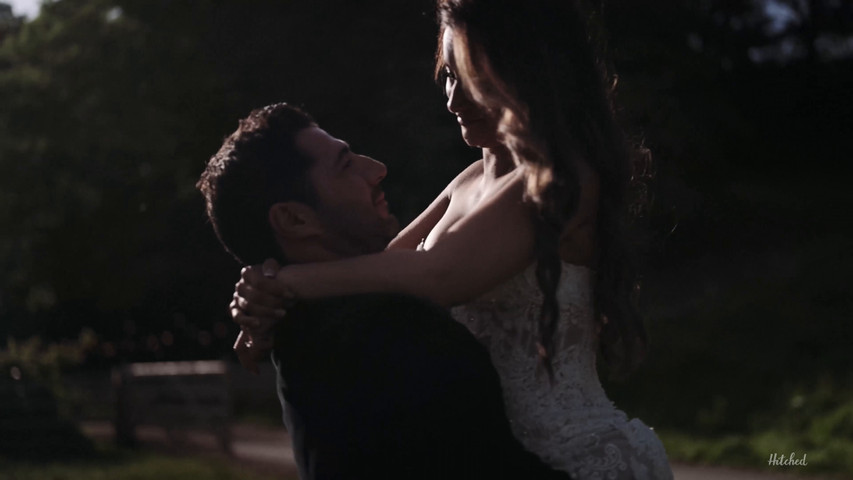 Rachael & Mario at Hidden River Barn