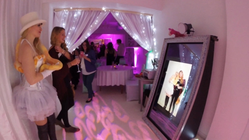 Magic Mirror at the Wedding Aisle 