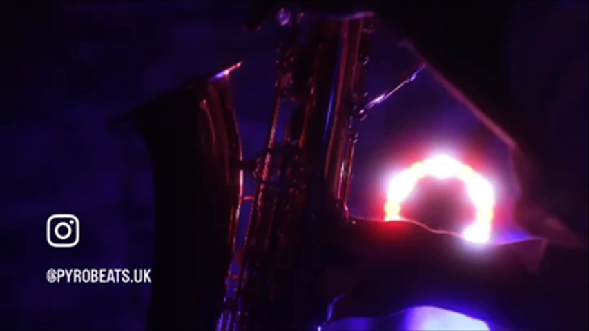 A little bit of sax!