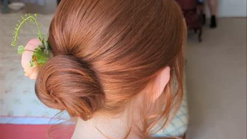Bridesmaid hair 