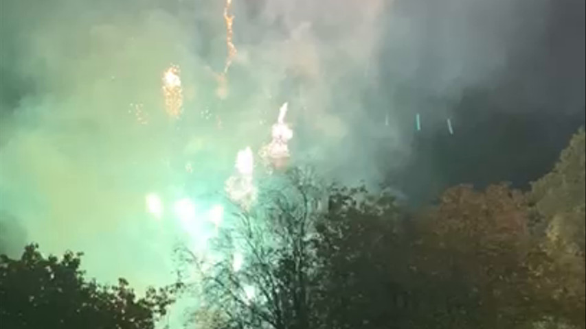 Colourful bursts