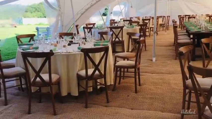 Capri Marquee at Monkton Barn