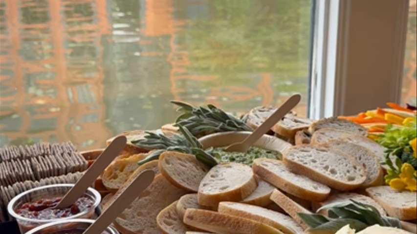 Wedding Graze on a Boat