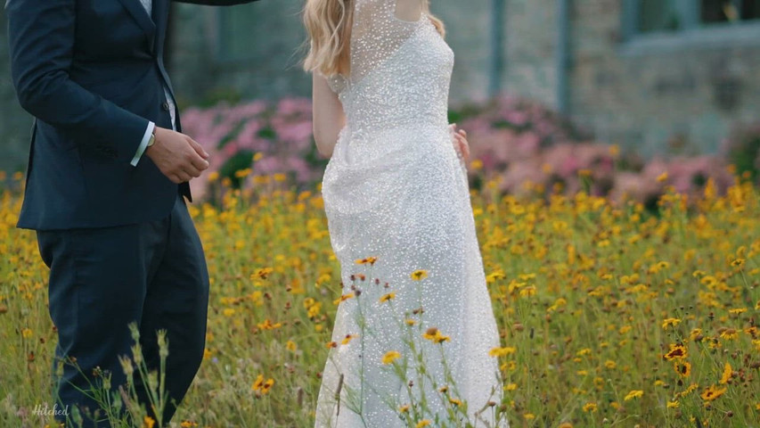 Daisyjohn wedding at llangoed hall in wales