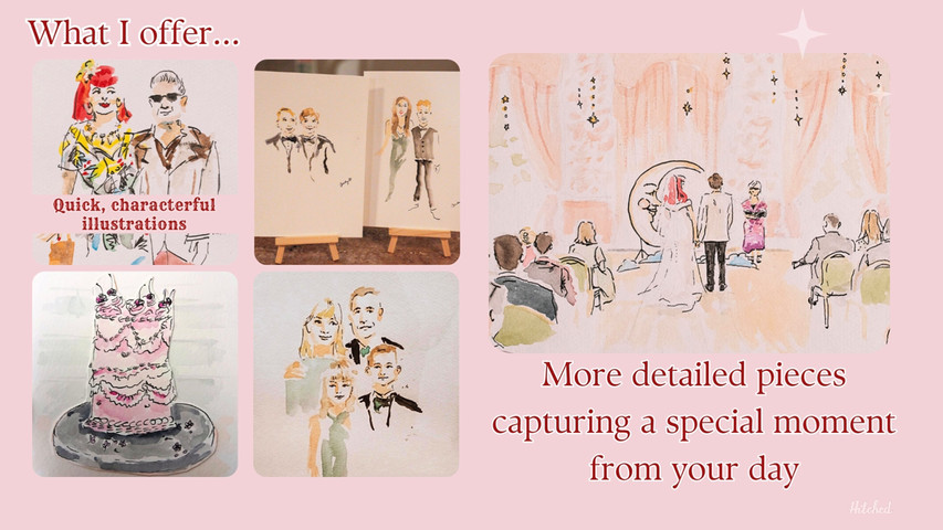 Wedding illustrator