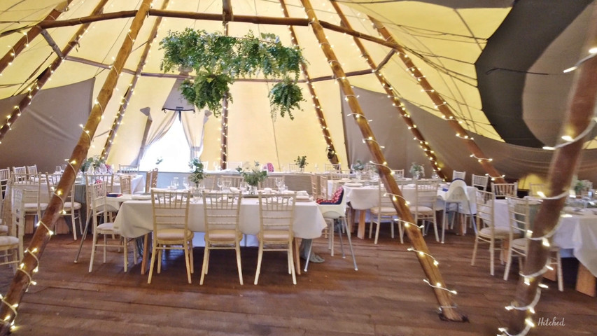 Elms Meadow Tipi Wedding Venue.