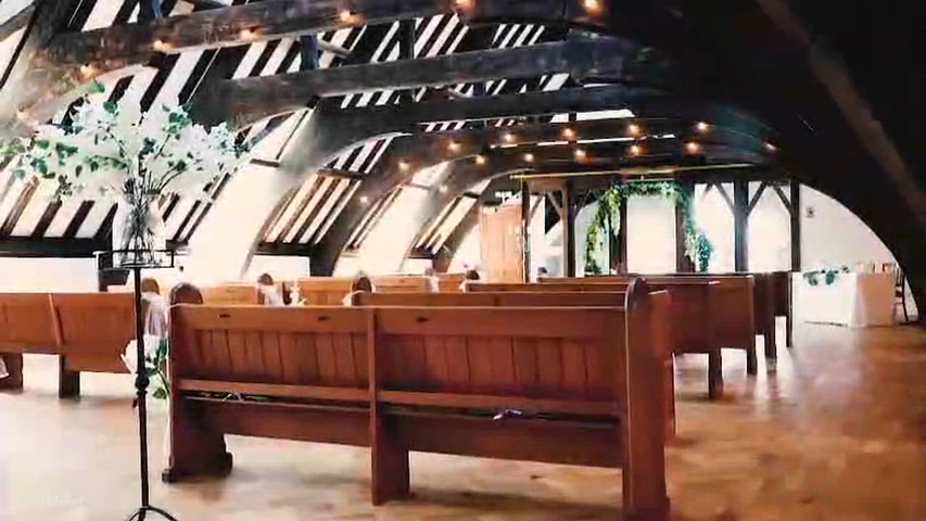 Spire wedding room