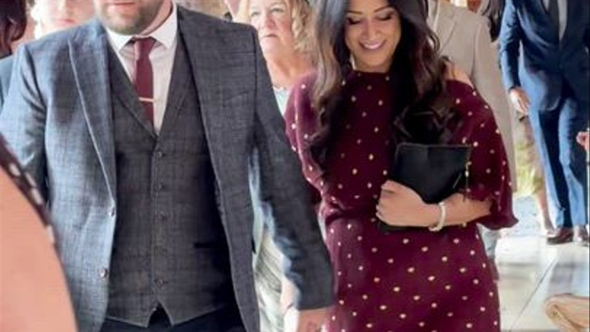 Walking down the aisle