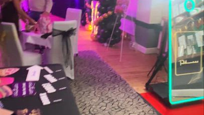 Magic mirror set up