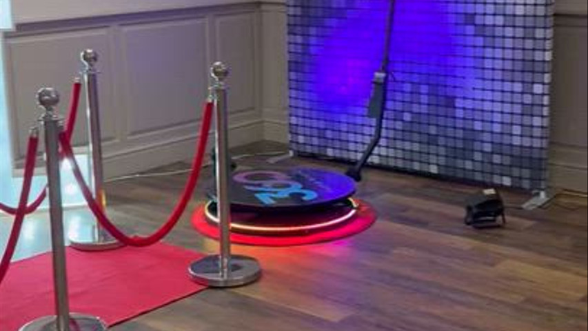 Weston Hall Wedding Fair set up