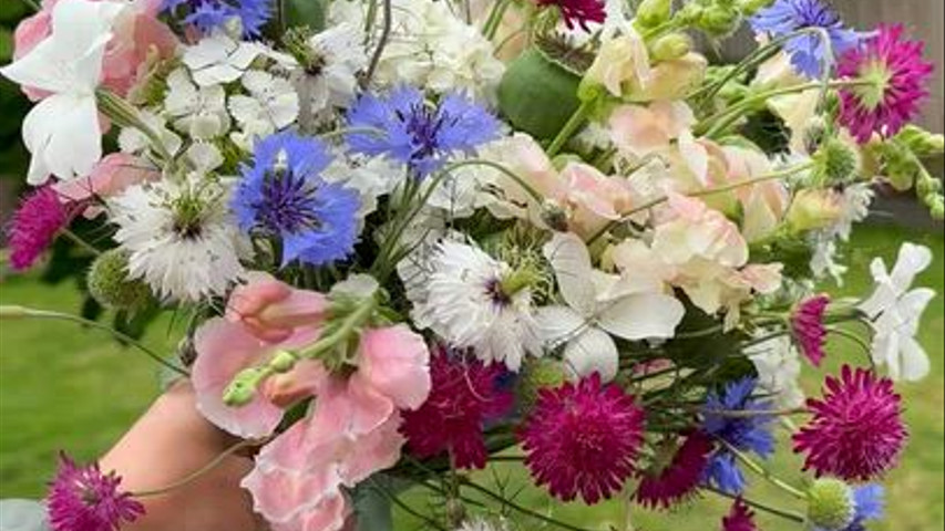 Wildflower Bridal Bouquet